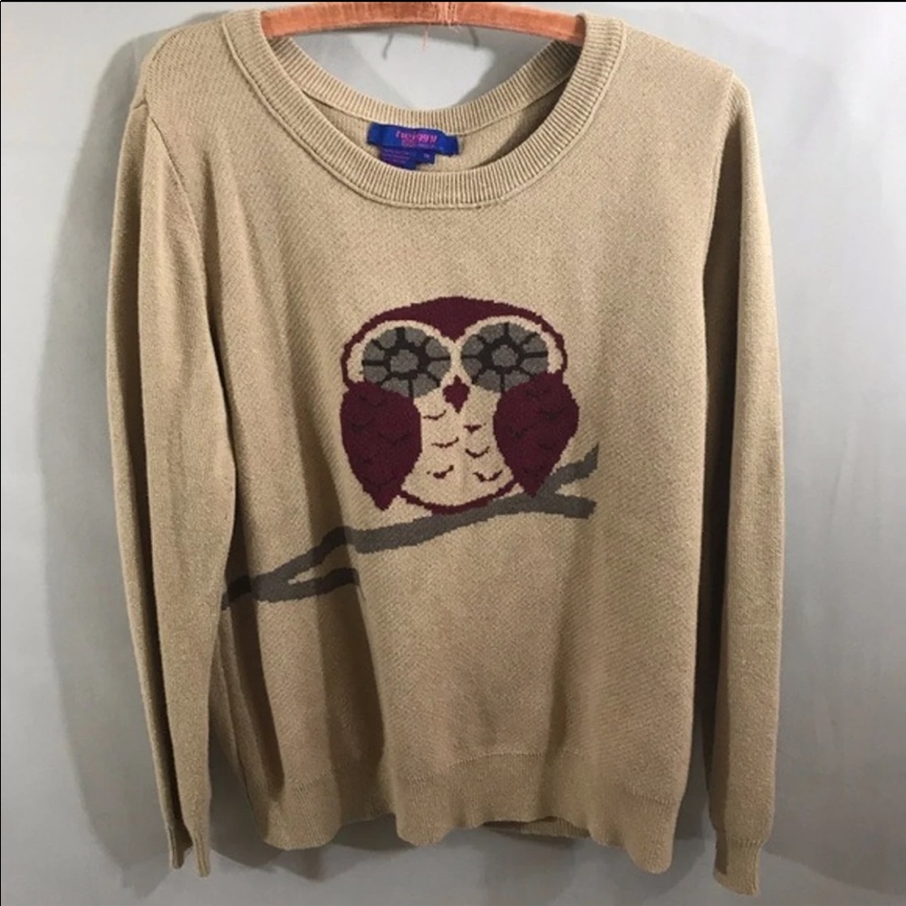 🇬🇧EUC Twiggy London Owl sweater XL 🇬🇧